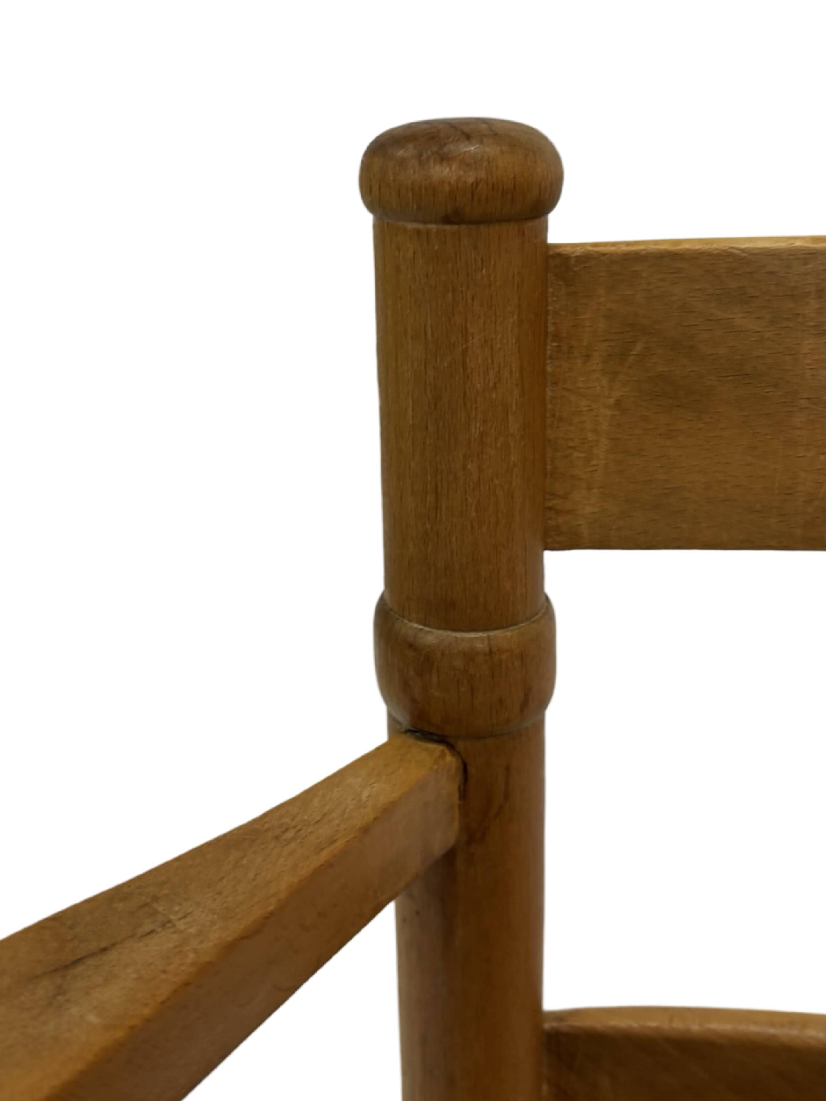 Art Deco chair minimalist oak wicker minimalist design