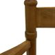Art Deco chair minimalist oak wicker minimalist design
