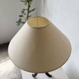 Brutalist 1950s "chain" table lamp