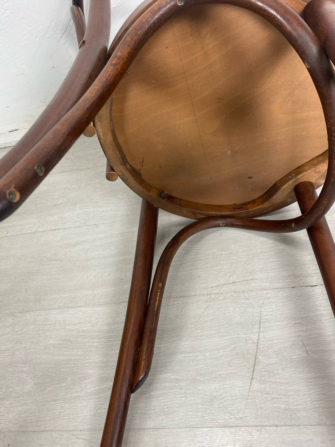 Pair of bistro chairs