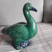Vintage ceramic large duck