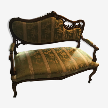 Sofa 2 places style Louis XV