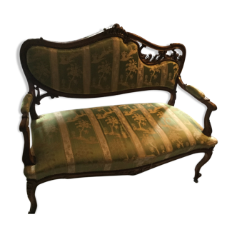Sofa 2 places style Louis XV