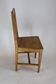 Solid beech chair with Scandinavian bistro wood seat