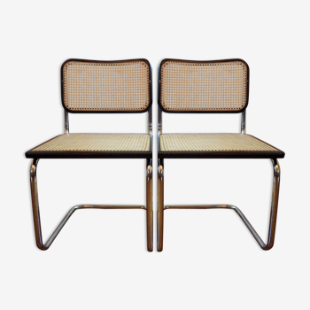 Paire de chaises Cesca B32 de Marcel Breuer