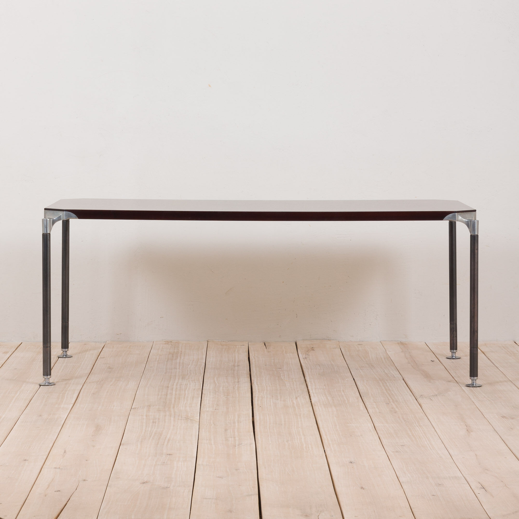 Ico Luisa Parisi for MIM Roma Urio desk dining table in rosewood, Italy, 1950s