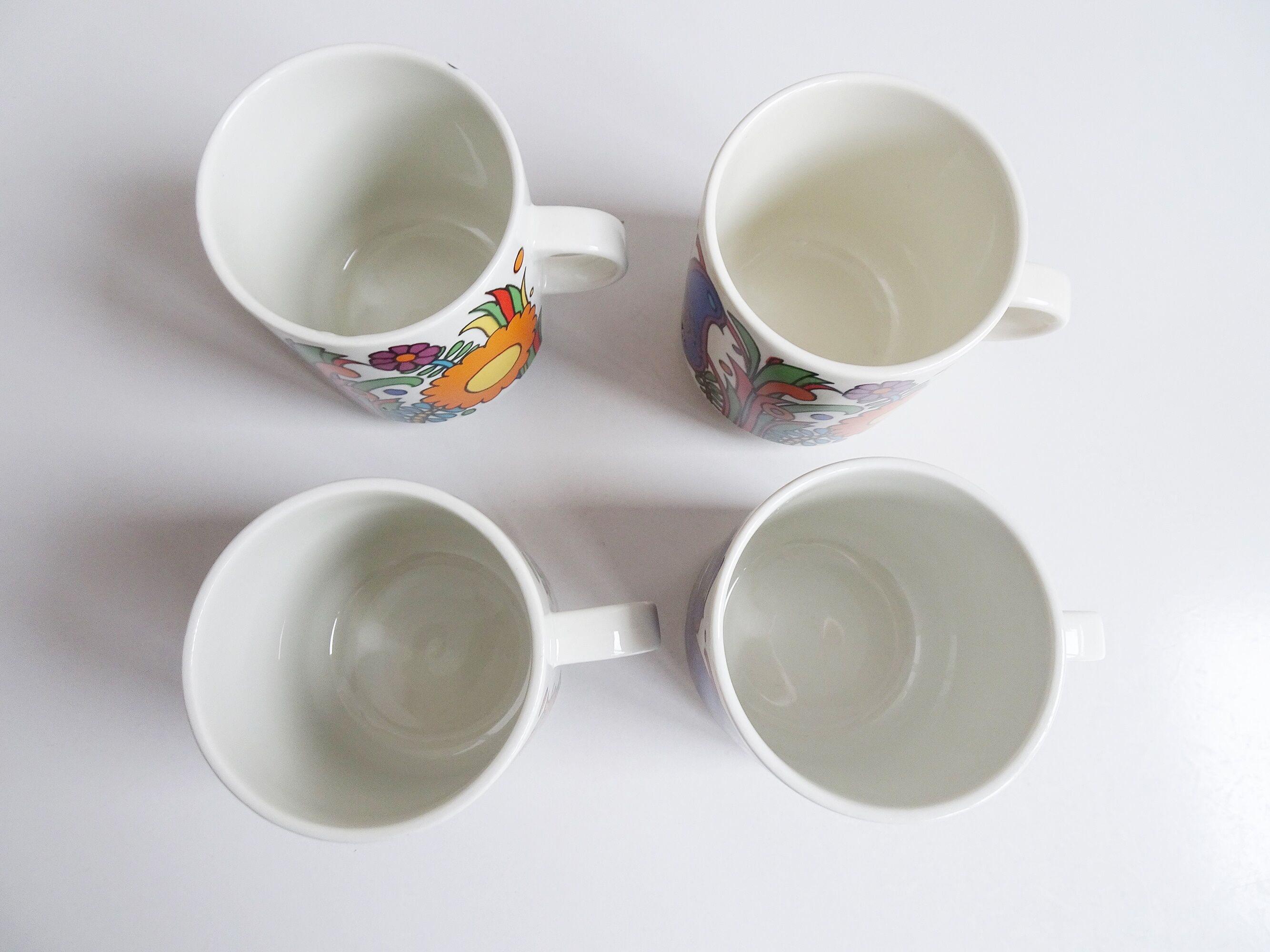 Villeroy and Boch Acapulco mugs, set of 4