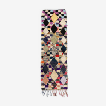 Ancient berber carpet 59x200cm