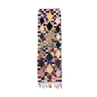 Ancient berber carpet 59x200cm