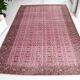 Decorative Pink Oushak Carpet sku 2527