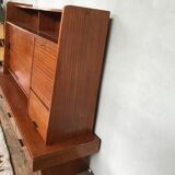 Maurice Pré high sideboard for Lieuvin in teak 1960