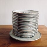 Service to dessert Lunéville by Geo Condé 1930