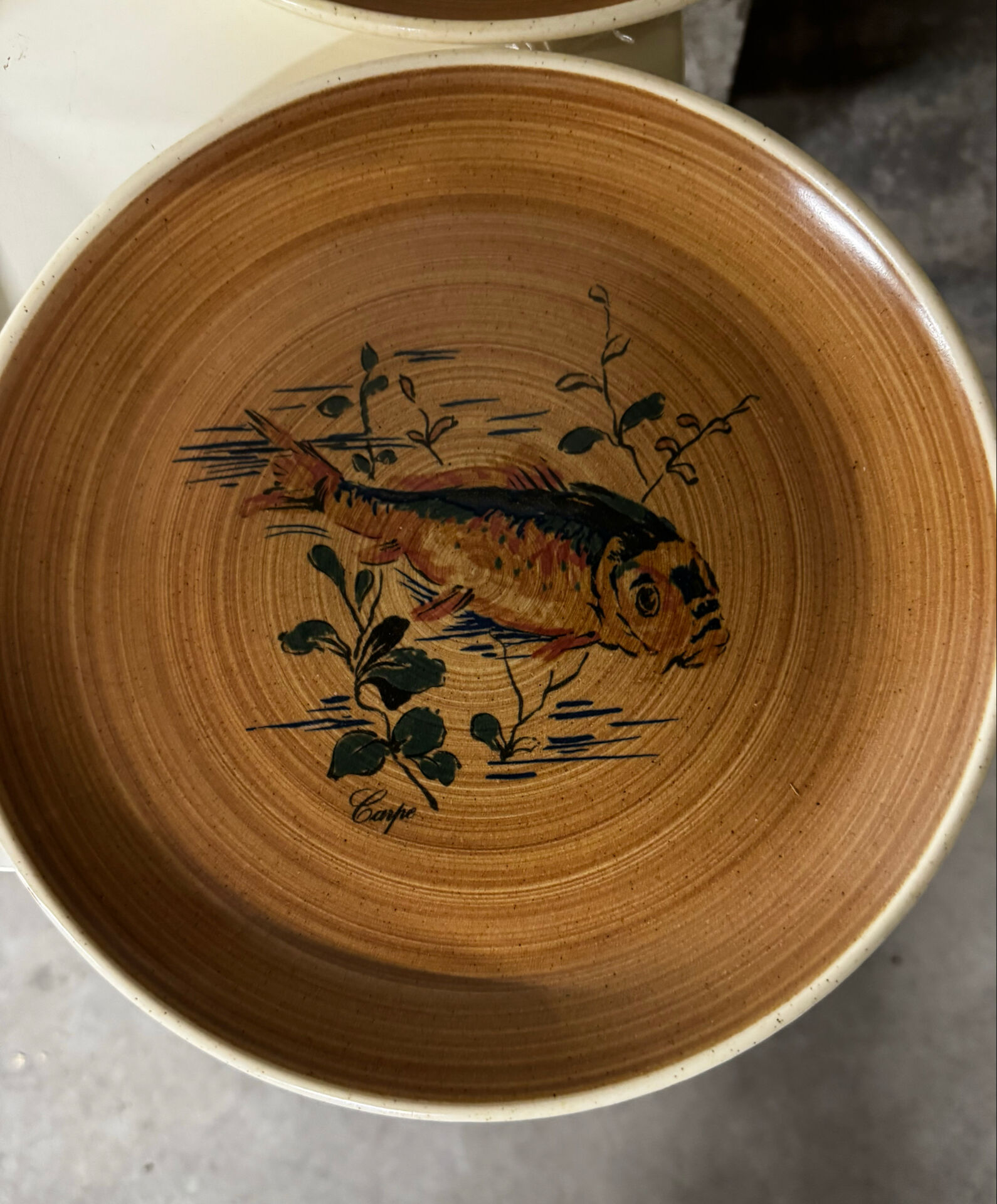 4 assiettes Sarreguemines