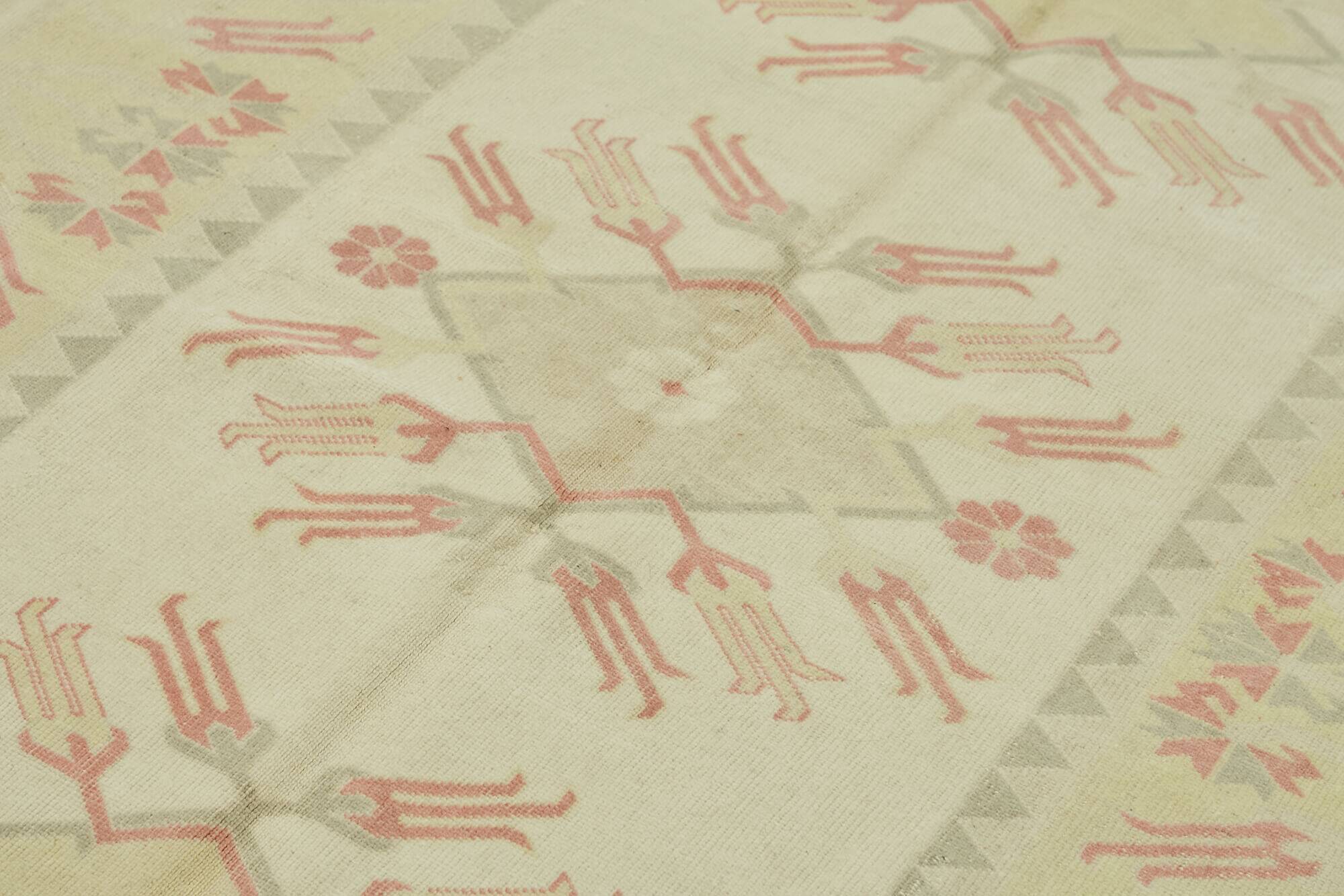 Turkish Vintage Anatolian Rug 196 cm x 270 cm