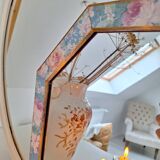 Vintage octagon mirror