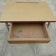 Bureau d’écolier et sa chaise assortie, année 70