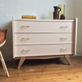 Commode year 50 painted in Setting Plaster from Farrow & Ball