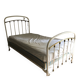 Wrought iron and copper bed, 1900