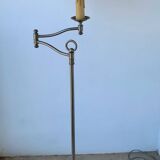 Floor lamp with articulated arm