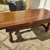 Solid walnut coffee table