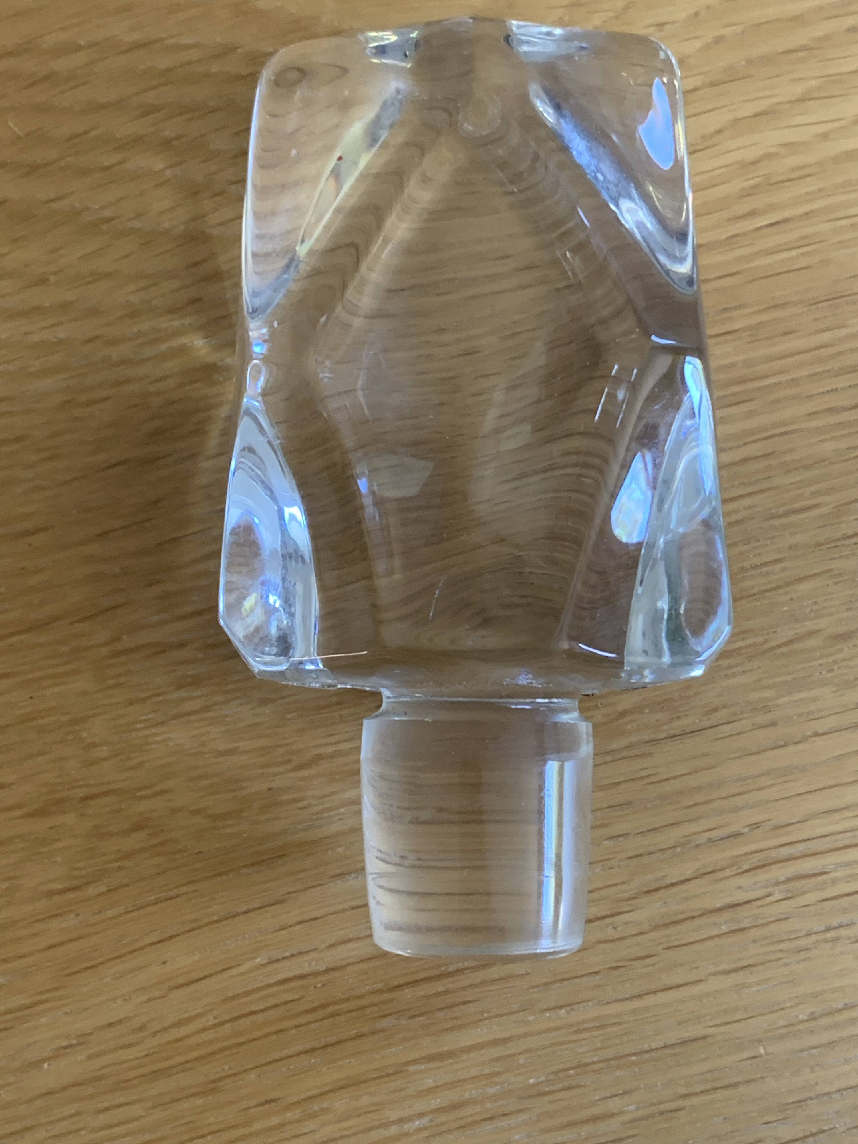 Crystal carafe from Vannes