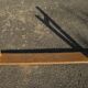Pair of oak farmhouse benches 150 cm