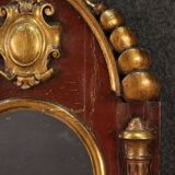 Paire de miroirs néo-gothiques du XXe siècle