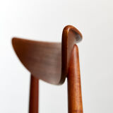 Dining chairs model #58 by Harry Østergaard  for Randers Møbelfabrik