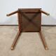 Mahogany and marquetry games table, Art Nouveau, 1920