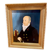 19th century oil portrait