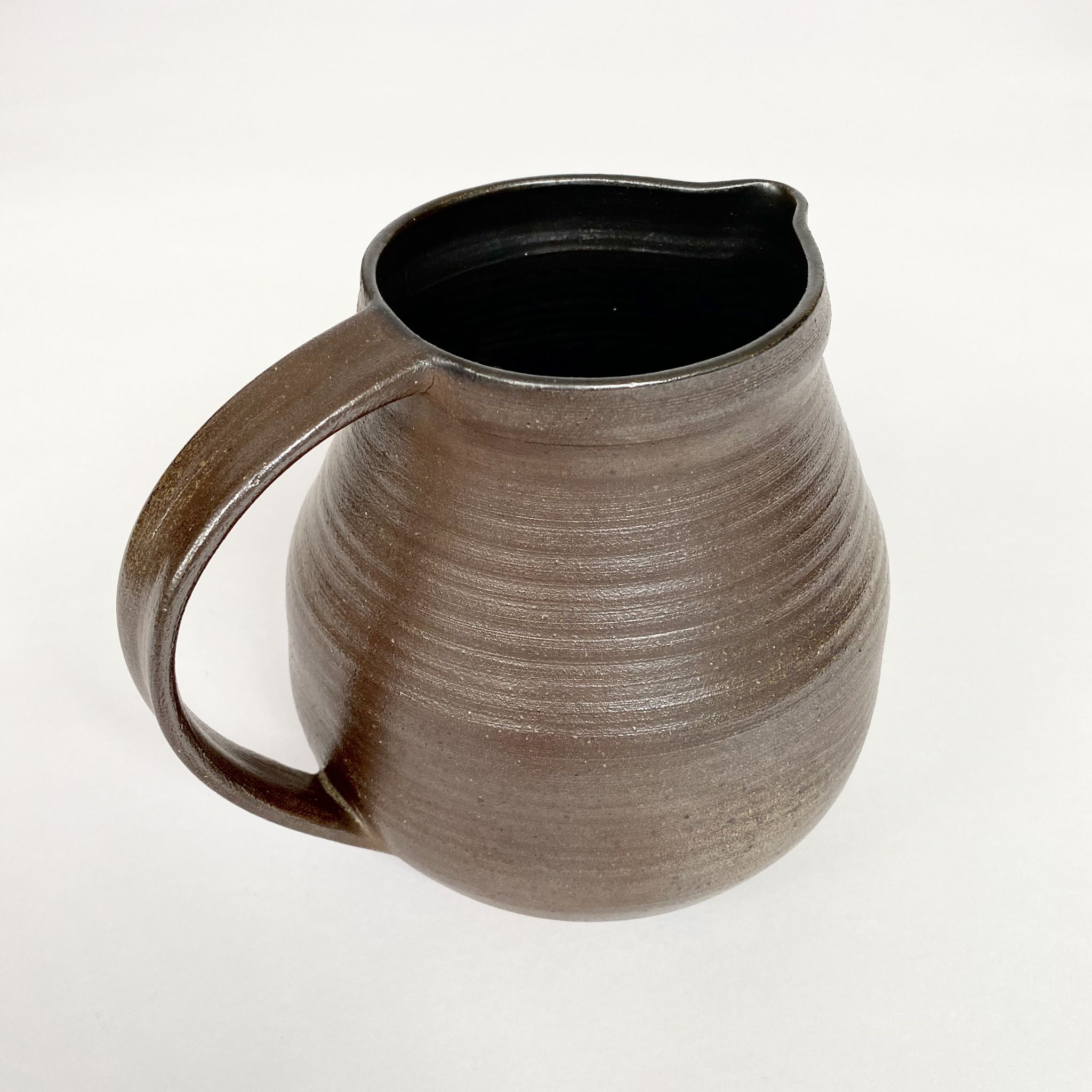 Vintage stoneware jug or vase from the 70s
