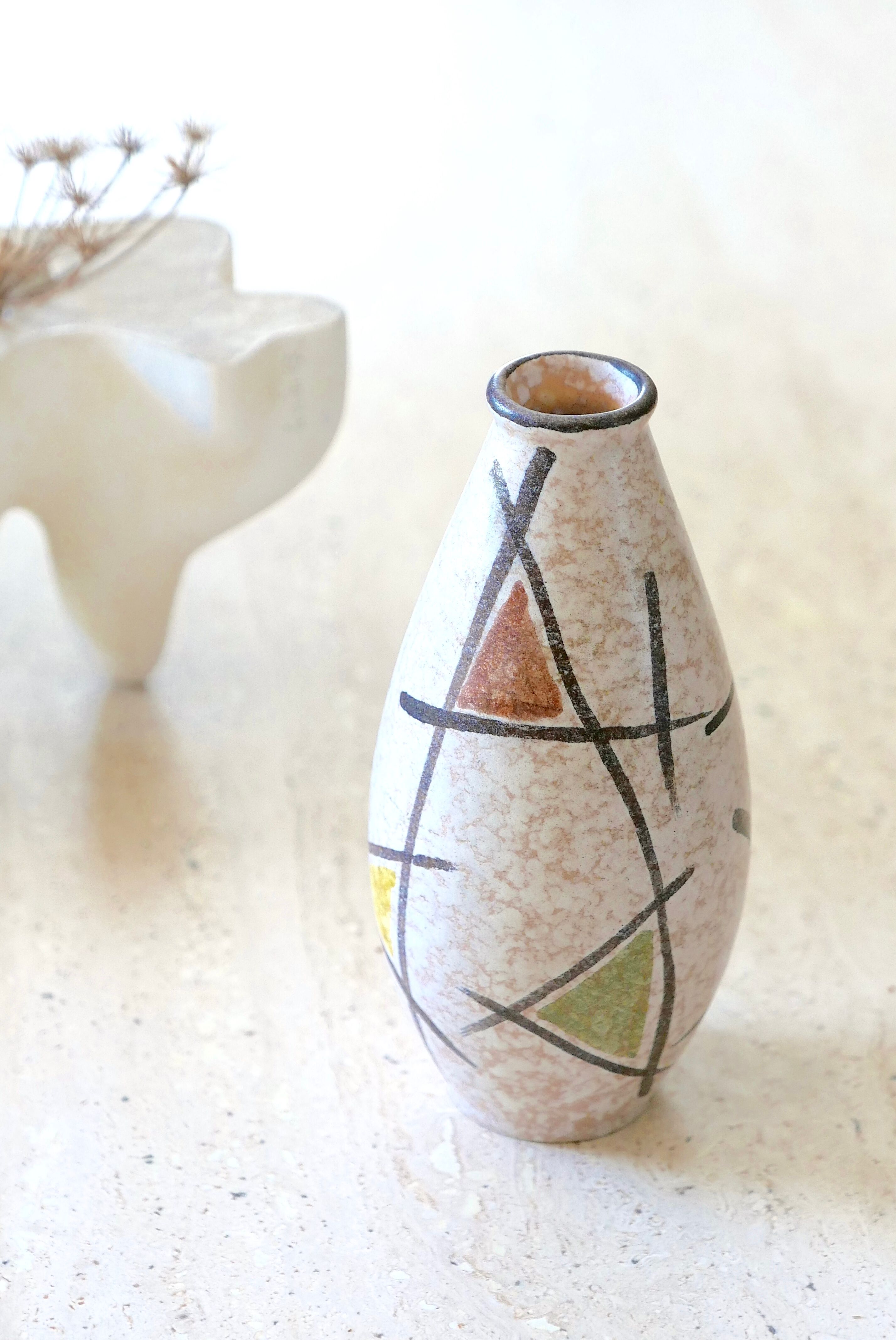 West Germany ceramic vase, 1960s