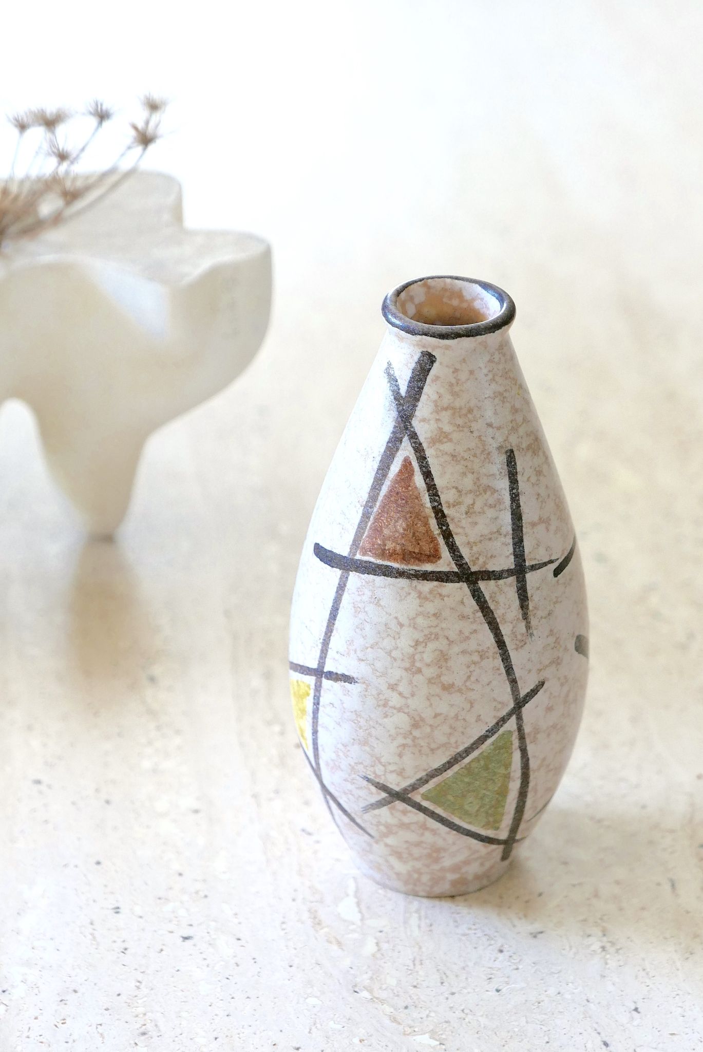 West Germany ceramic vase, 1960s
