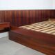 Danish Rosewood Bed By Sannemans, 1970s.