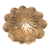 Ceiling light fixture in glass by Helena Tynell circa 1960.