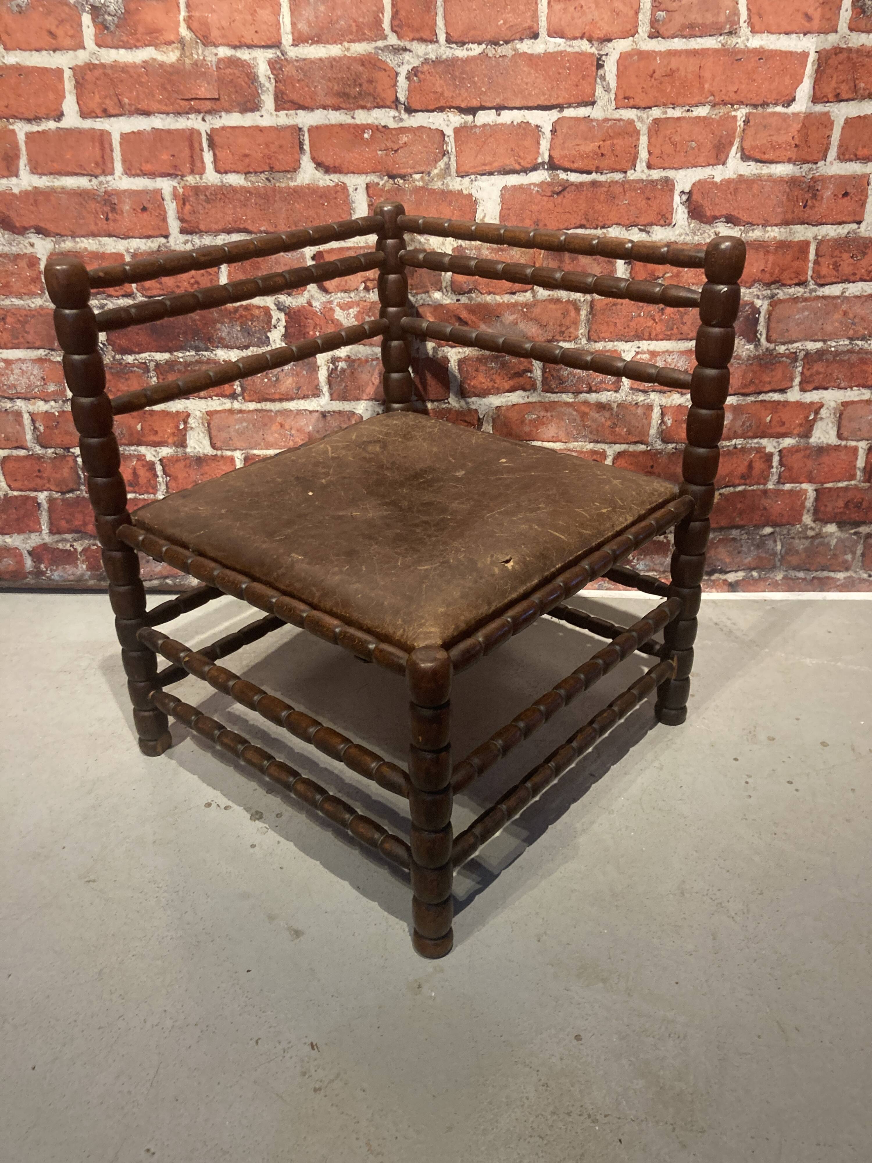 Set of two armchairs, one corner chair