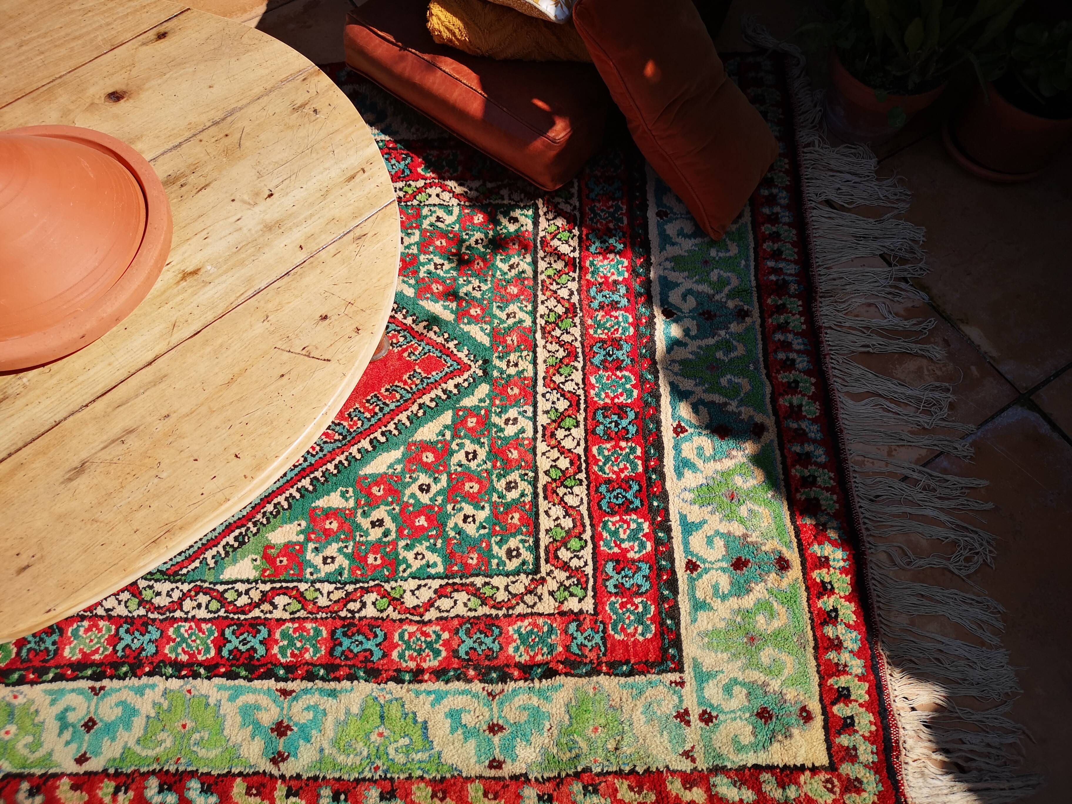 Persian wool carpet 260x138 cm