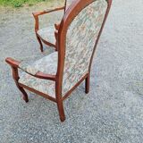 Pair Voltaire Armchairs