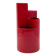 Franco Bettonica, red ceramic vase mod. fb1, Gabbianelli Italy ca. 1970