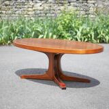 Baumann coffee table, star foot wooden table, vintage coffee table, living room table, 70's