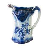 Old pitcher in blue flow, T.Rathbone, England circa 1910