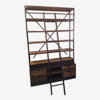 Industrial bookcase