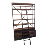 Industrial bookcase