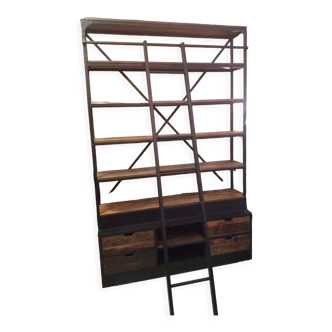 Industrial bookcase