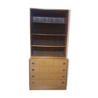 Vintage Danish teak library