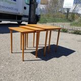 Scandinavian nesting table set