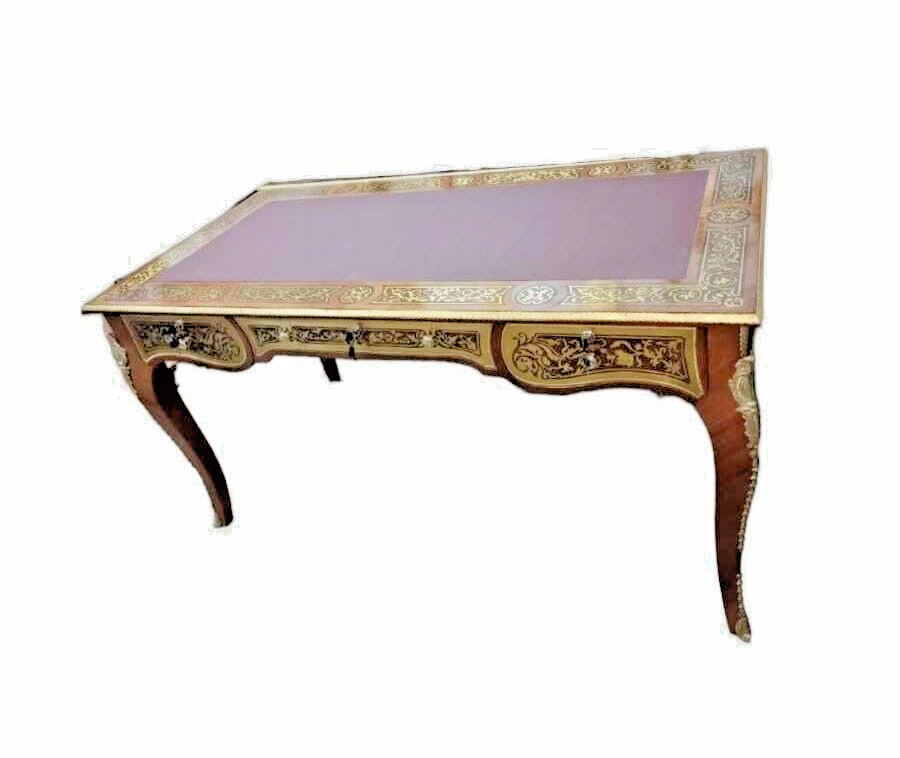 Boulle-style desk