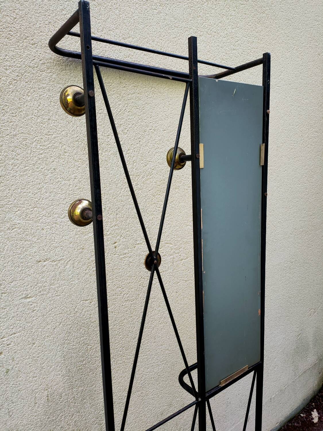 Vestiaire fer forgé vintage