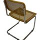 Ensemble de 4 chaises Cesca B32 conçues par Marcel Breuer design fabriqué en Italie