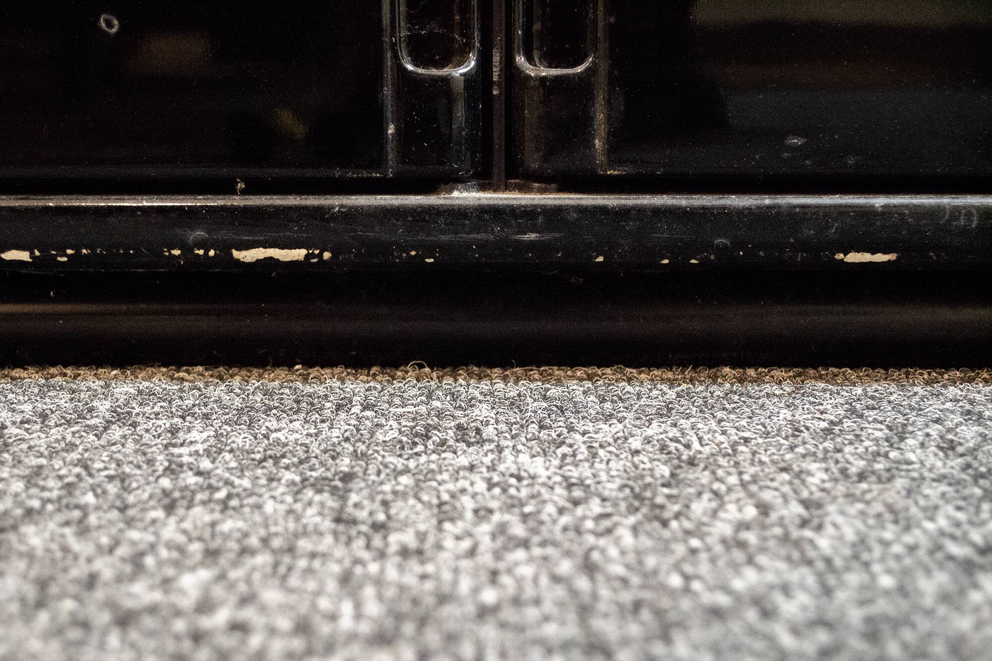 Vintage Italian Black wardrobe by Gianfranco Frattini for Molteni, 1970s